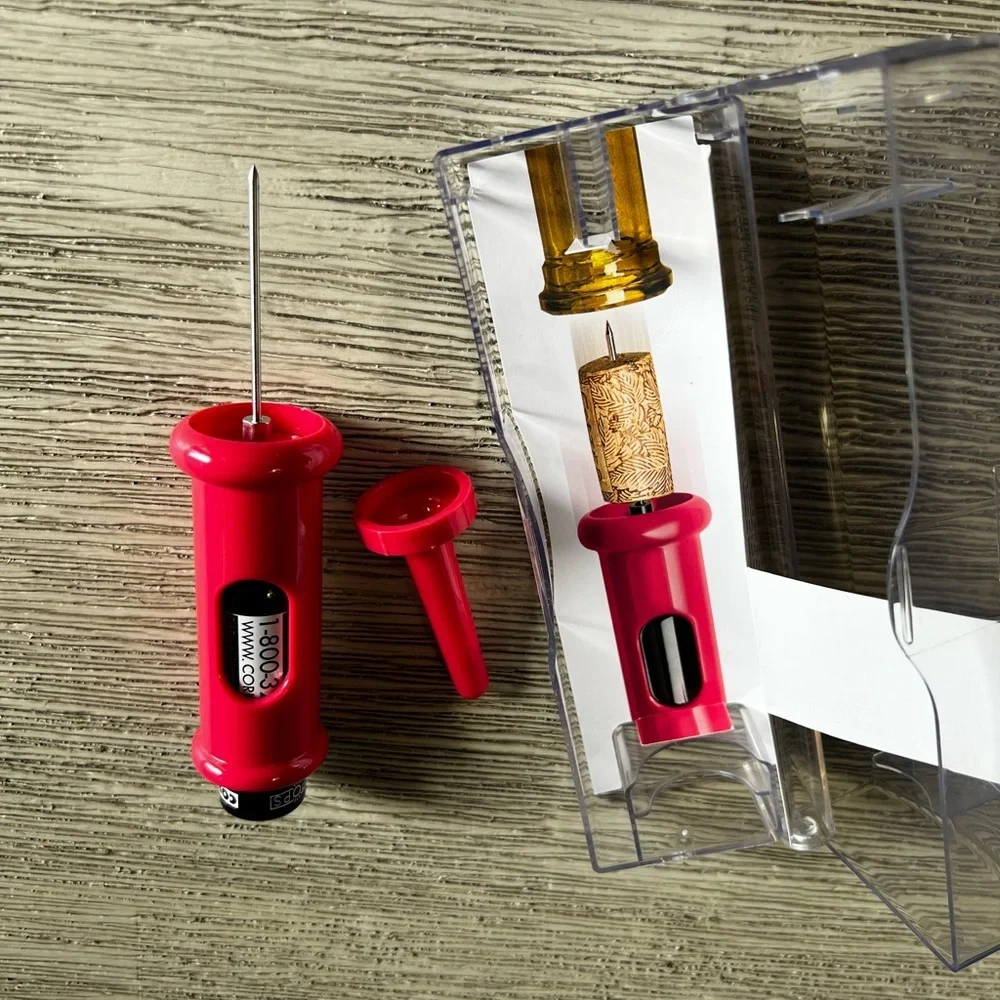 Cork Pops Pink Wine Bottle Opener